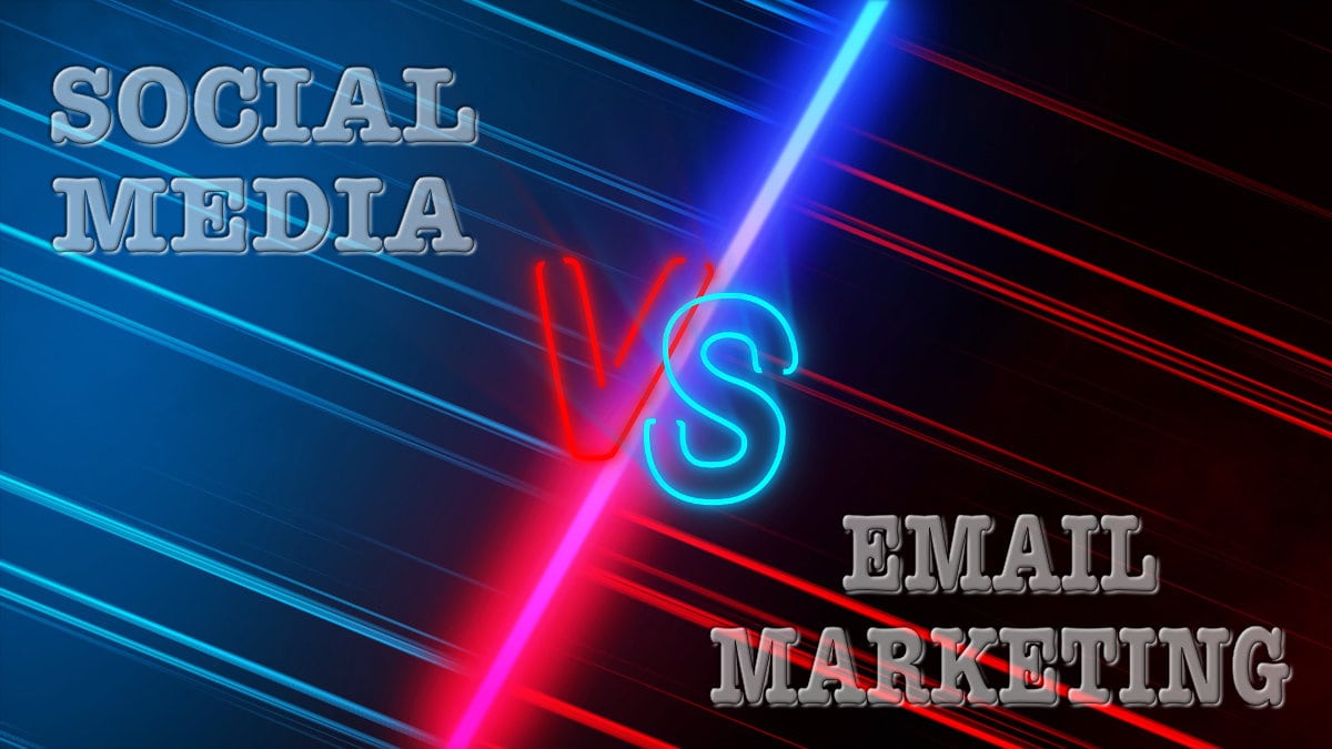 email marketing vs social media
